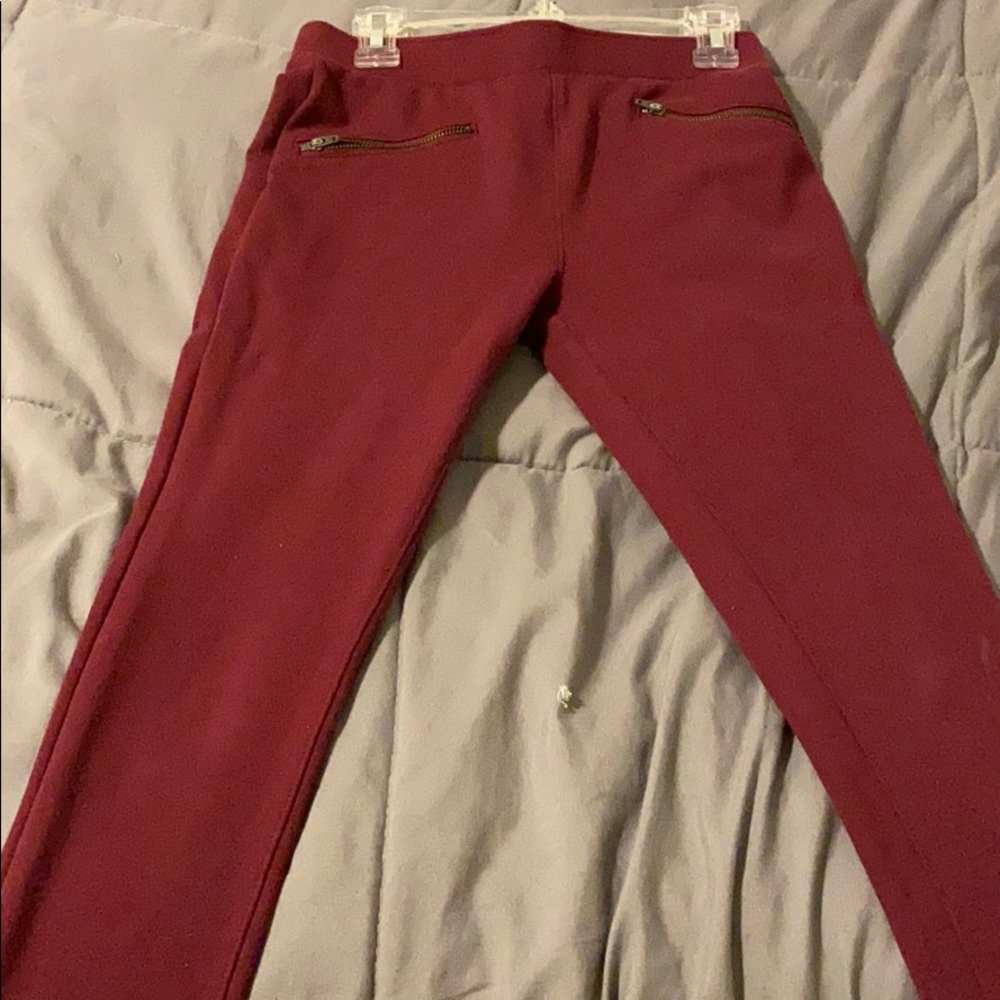 Kids red pants